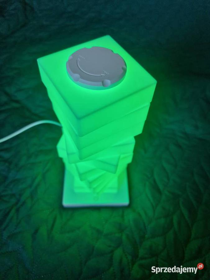 NOWA Lampa LED RGB LETHE reaguje na dźwięk Lampy stołowe i nocne dolnośląskie sprzedam