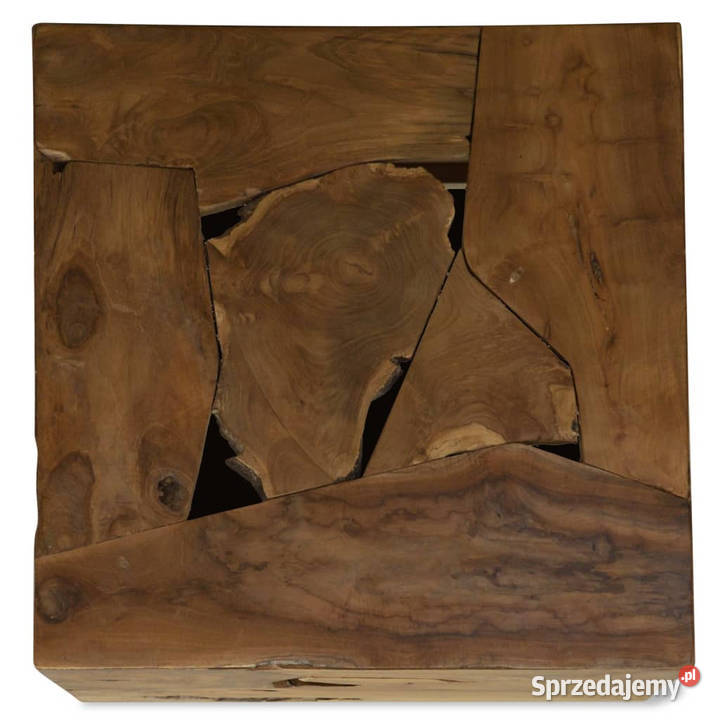 Stolik kawowy z drewna tekowego 50 x 50 x 35 Warszawa