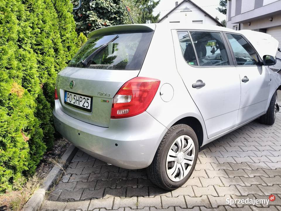 Skoda fabia uszkodzony Plewiska