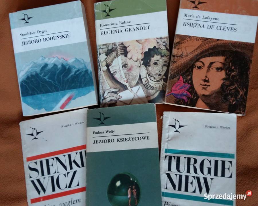 Książki seria Koliber:Jezioro księżycowe,Eugenia Grandet