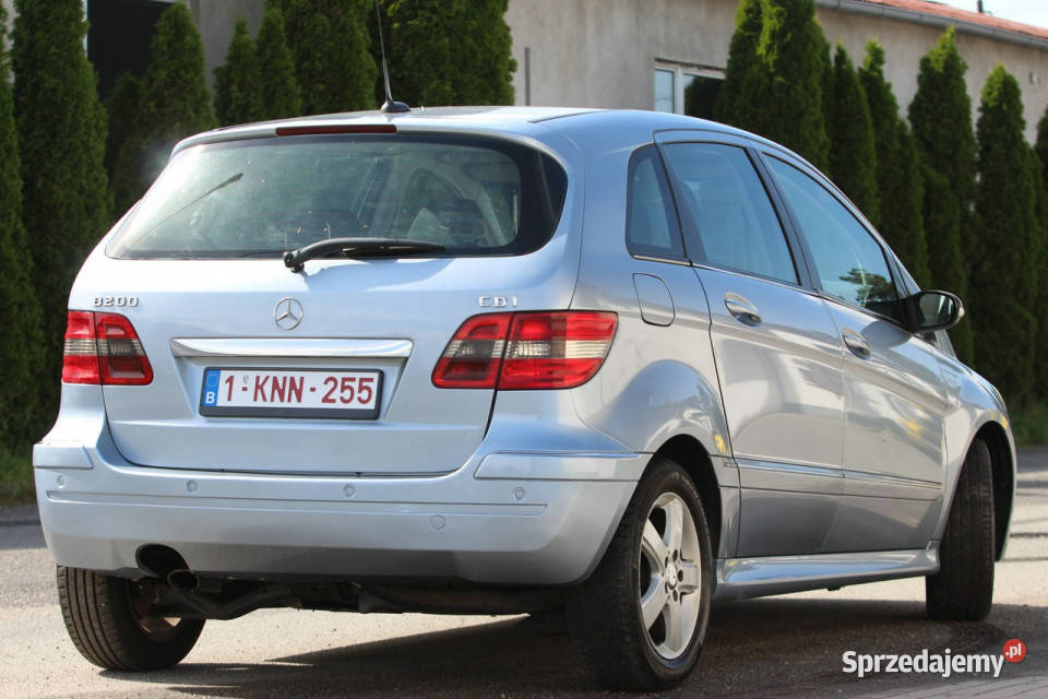 Mercedes B 180 2008r Soczewka 20 Diesel Zadbany elektryczne lusterka Nysa