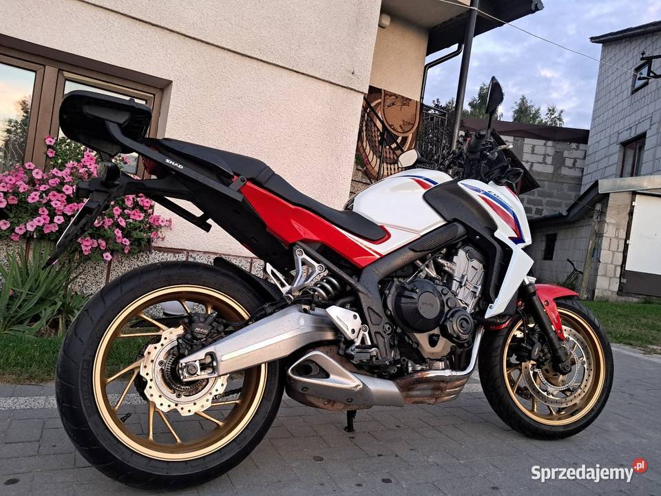 Honda CB 650 F Wtrysk ABS super stan 38500km Jeziernia