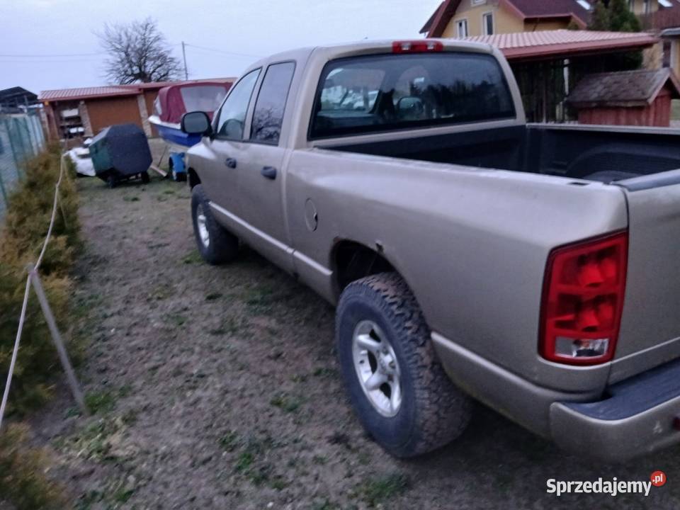 Dodge ram 57 hemi zarejestrowany gaz sprzedam