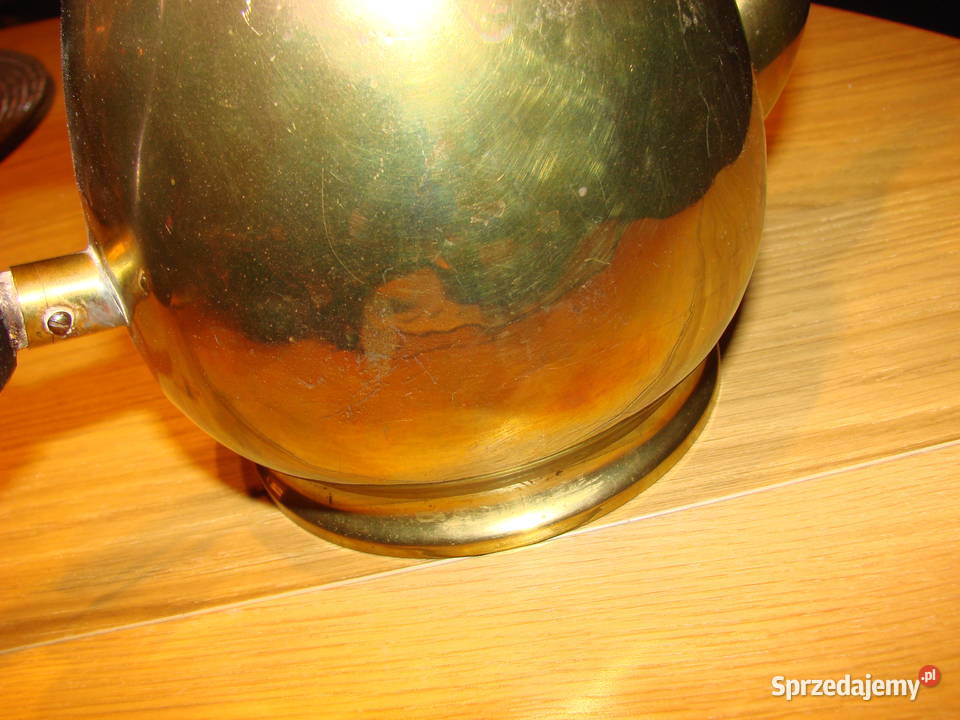 stary mosiężny dzbanek pomorskie Pruszcz Gdański sprzedam