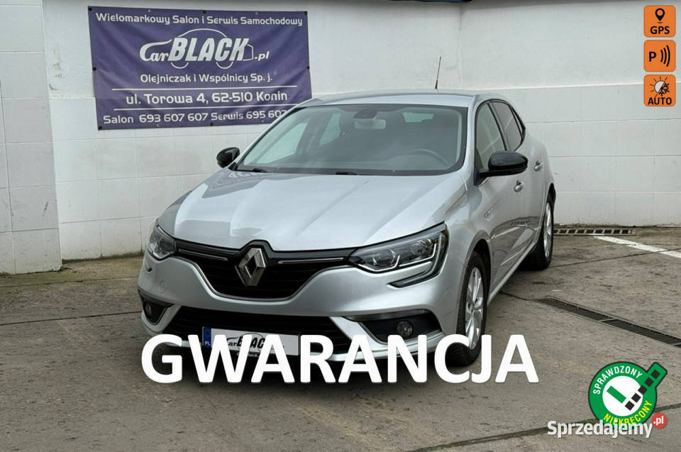 Renault Megane Pisemna Gwarancja 12 miesięcy IV (2016-)