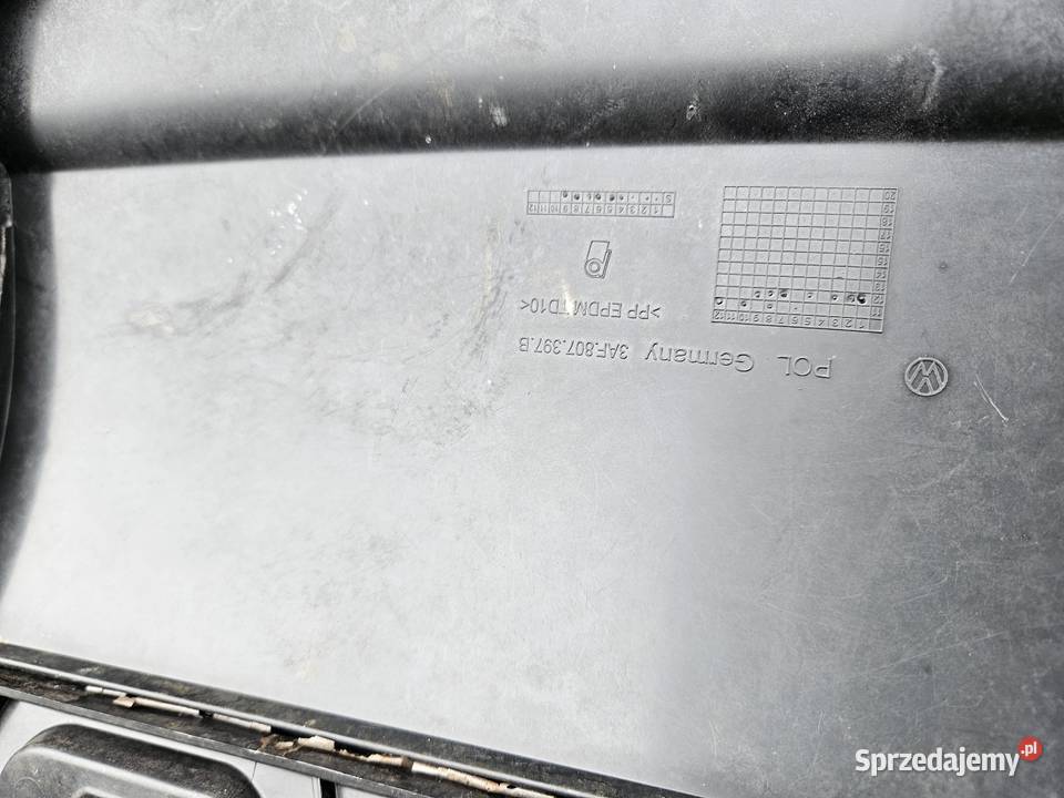 VW PASSAT B7 RLINE DYFUZOR SPOILER ZDERZAKA TYŁ Międzychód