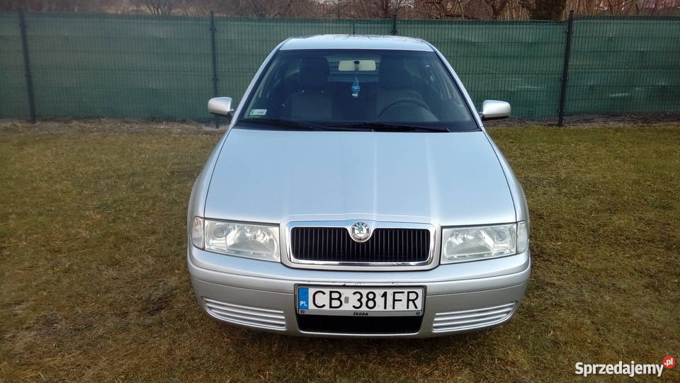 Skoda Octavia 16benzyna 2002r Salon Polska elektryczne lusterka Solec Kujawski