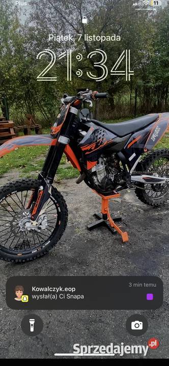 KTM sxf 250 2008 cross łódzkie Kruszewiec