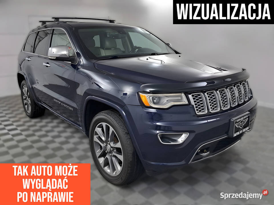 Jeep Grand Cherokee Overland 4x4 2017 36L V6 łopatki zmiany biegów małopolskie Brzesko