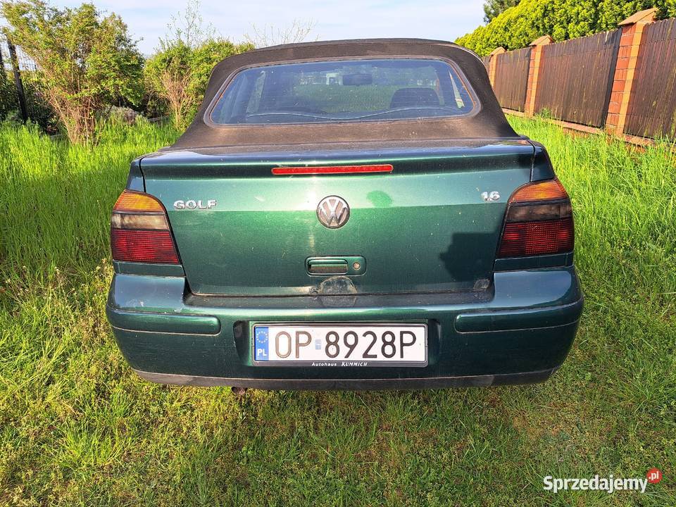 Volkswagen Golf Cabrio 100KM Opole