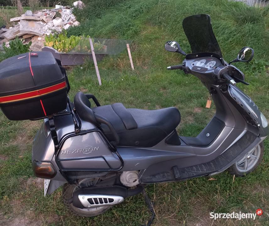 Piaggio Hexagon LX 150 mocny Charsznica