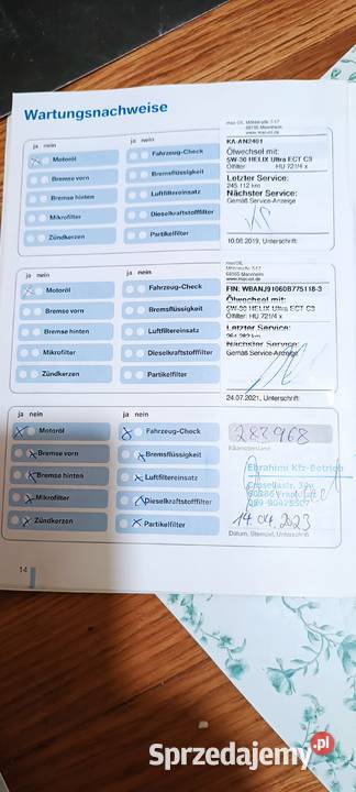 Sprzedam BMW E 61 535 d 272 2005 r automatyczna opolskie Wołczyn