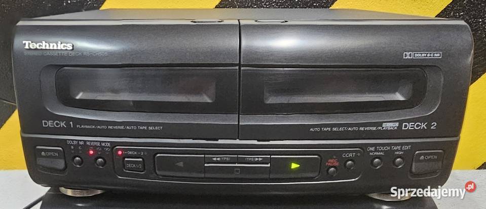 magnetofon Deck Technics RSCH505 wysyłka Magnetofony małopolskie