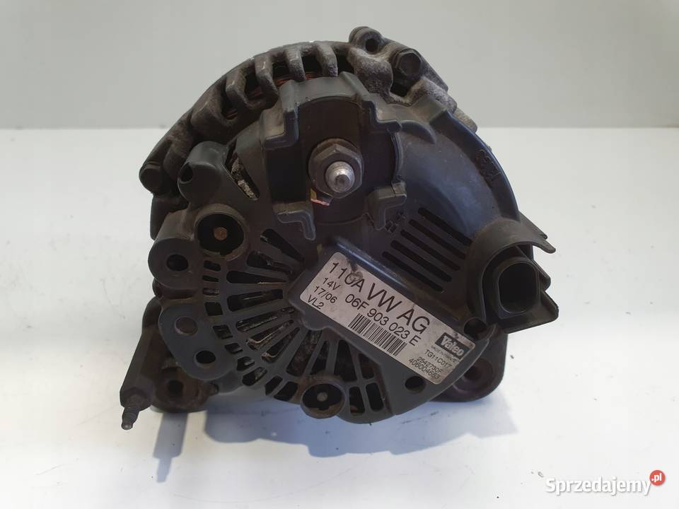 ALTERNATOR Audi A3 II 8P 19 TDI valeo 06F903023E Rudka