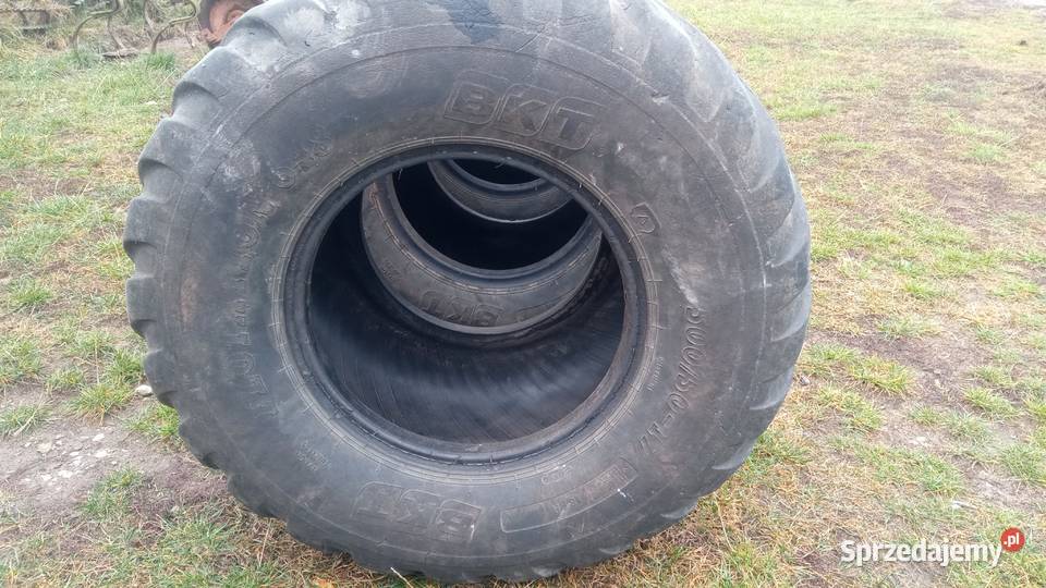 Cztery opony używane BKT 50050R17 18PR