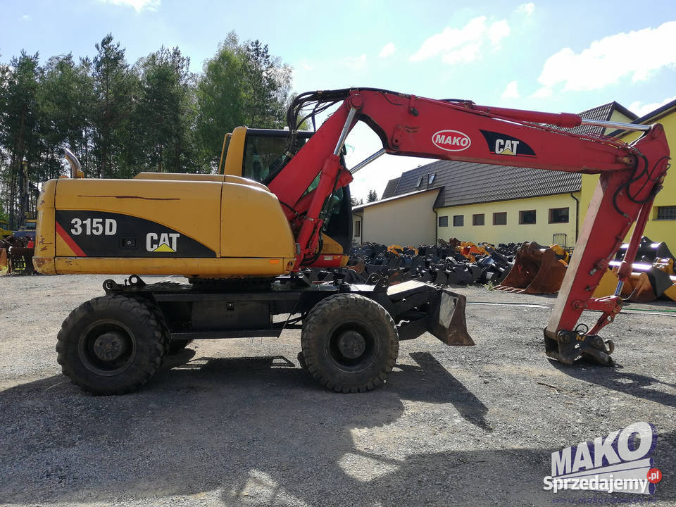 Koparka kołowa Caterpillar M315C Dodatkowy osprzęt świętokrzyskie Ostrowiec Świętokrzyski