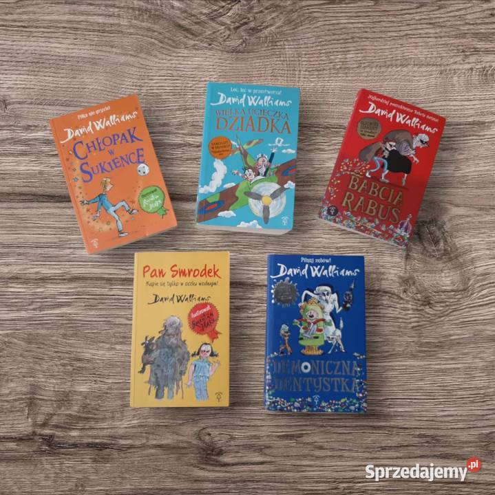 David Walliams zestaw książek