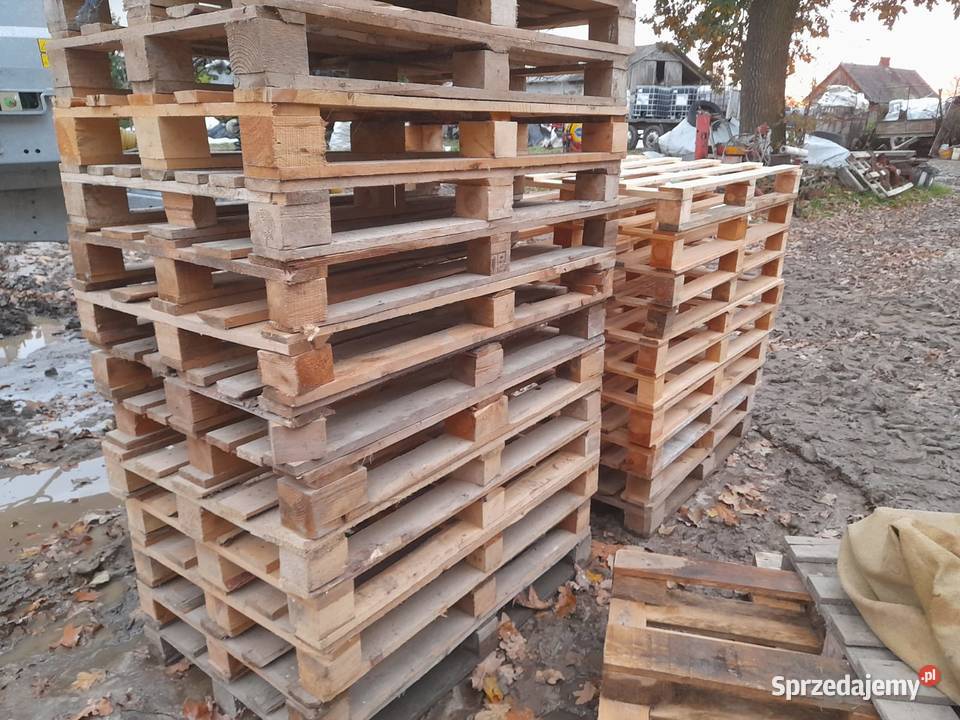 Palety 120 x 80 stan przemysłowe lubelskie