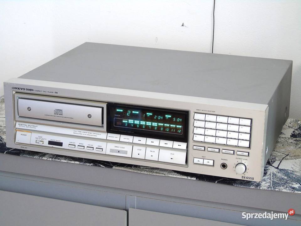 Audiofilski CD Onkyo DX6550 sprawny DOSTAWA Jasło