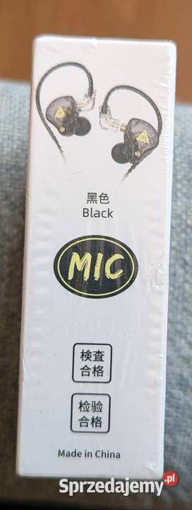 QKZ AK6 PRO słuchawki przewodowe HiFi z Warszawa