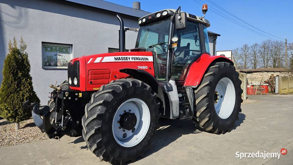 Massey Ferguson 7480 DynaVT Klimatyzacja Amortyzacja przedniej osi wielkopolskie sprzedam