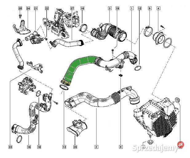NISSAN PULSAR 144609921R 1446000Q1E RURA TURBO turbosprężarki Bielsko-Biała