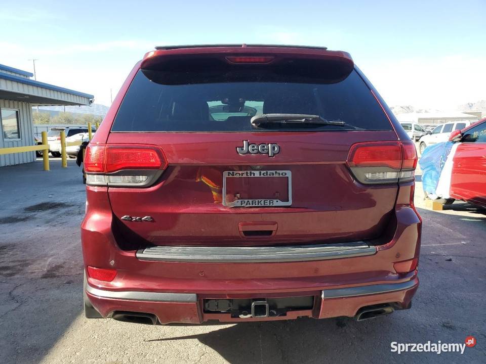 2018 JEEP GRAND CHEROKEE OVERLAND do sprowadzenia Częstochowa