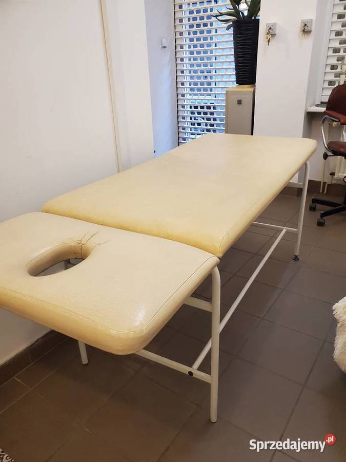 Stabilny fotel do tatuażu masaż kosmietyki 70cm Wrocław