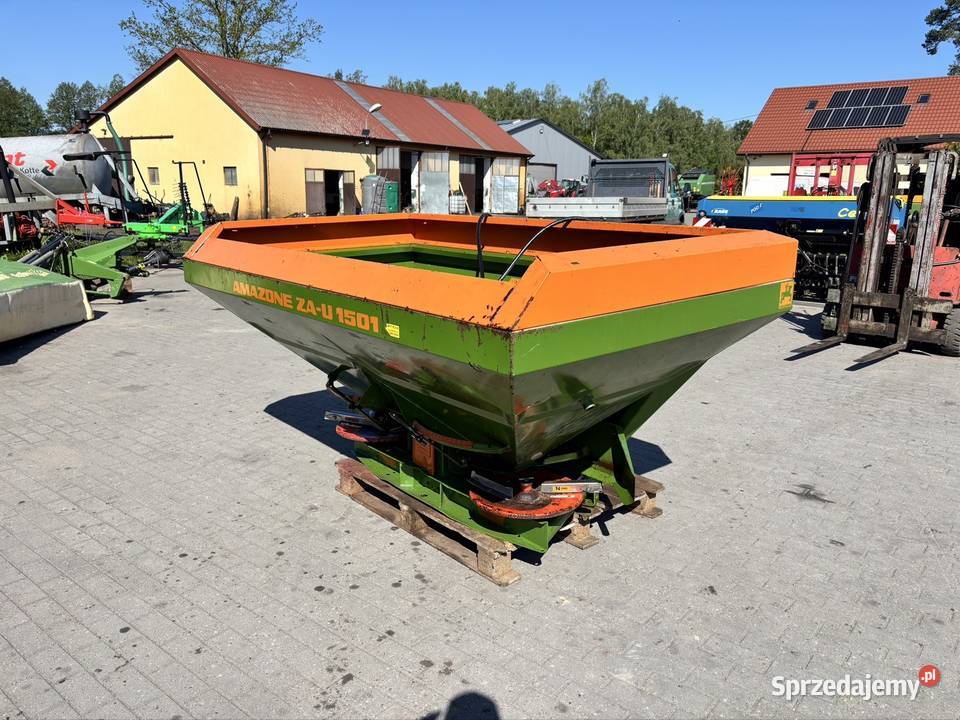 Rozsiewacz nawozów Amazone U siewka nawozu Myszyniec