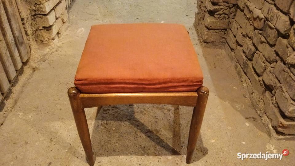 Taborety 4 sztuki Edmund Homa PRL Kraków