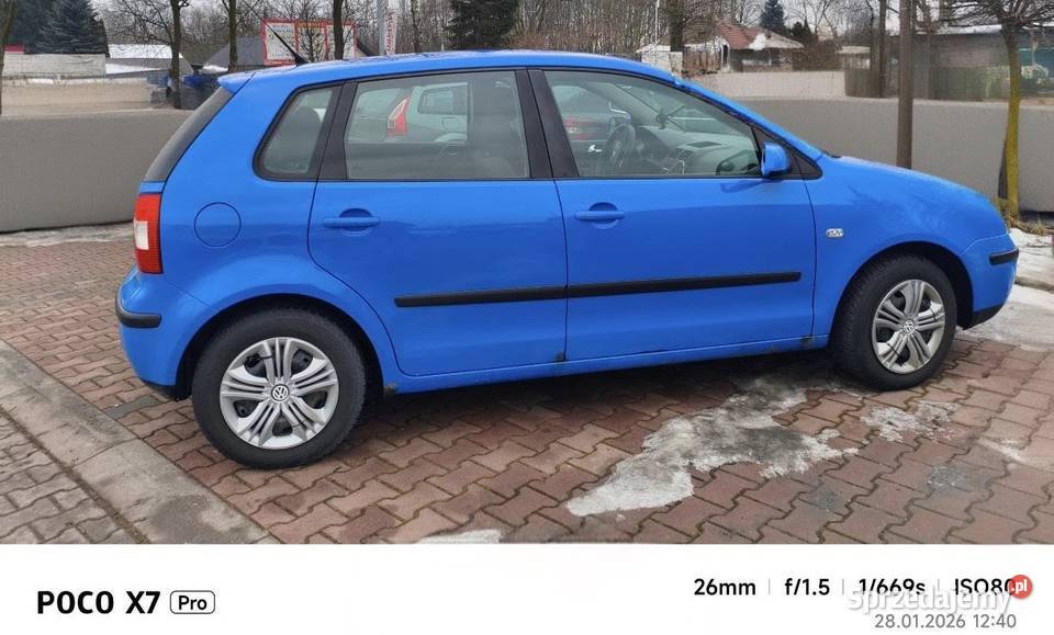 Volkswagen Polo 14 2002r 75 Polo Zygodowice