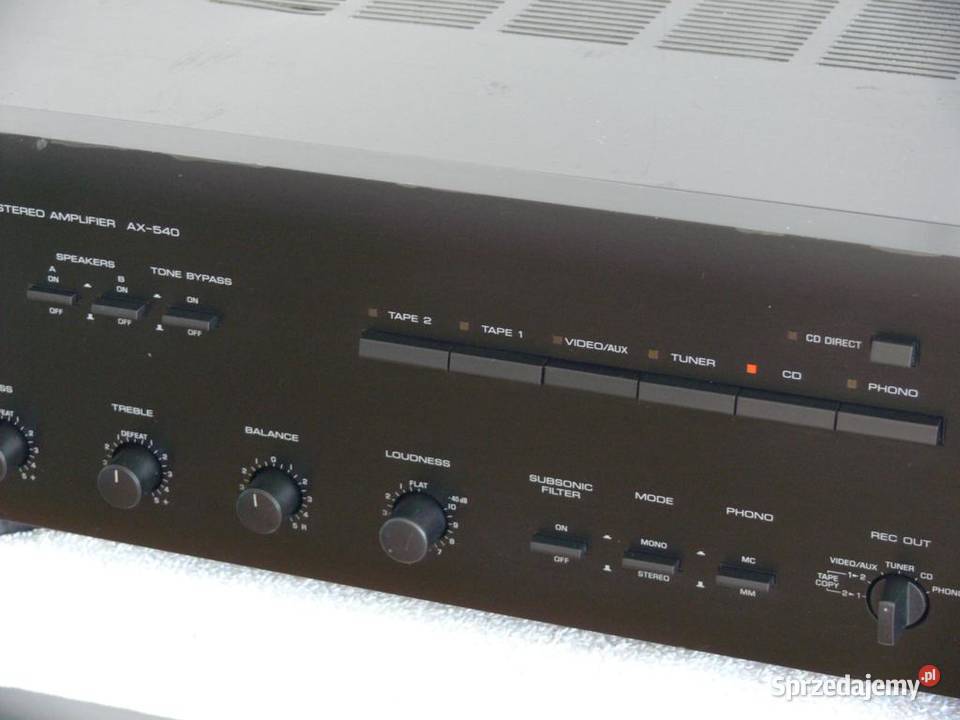Wzmacniacz Yamaha AX540 mocny i sprawny WYSYŁKA Jasło