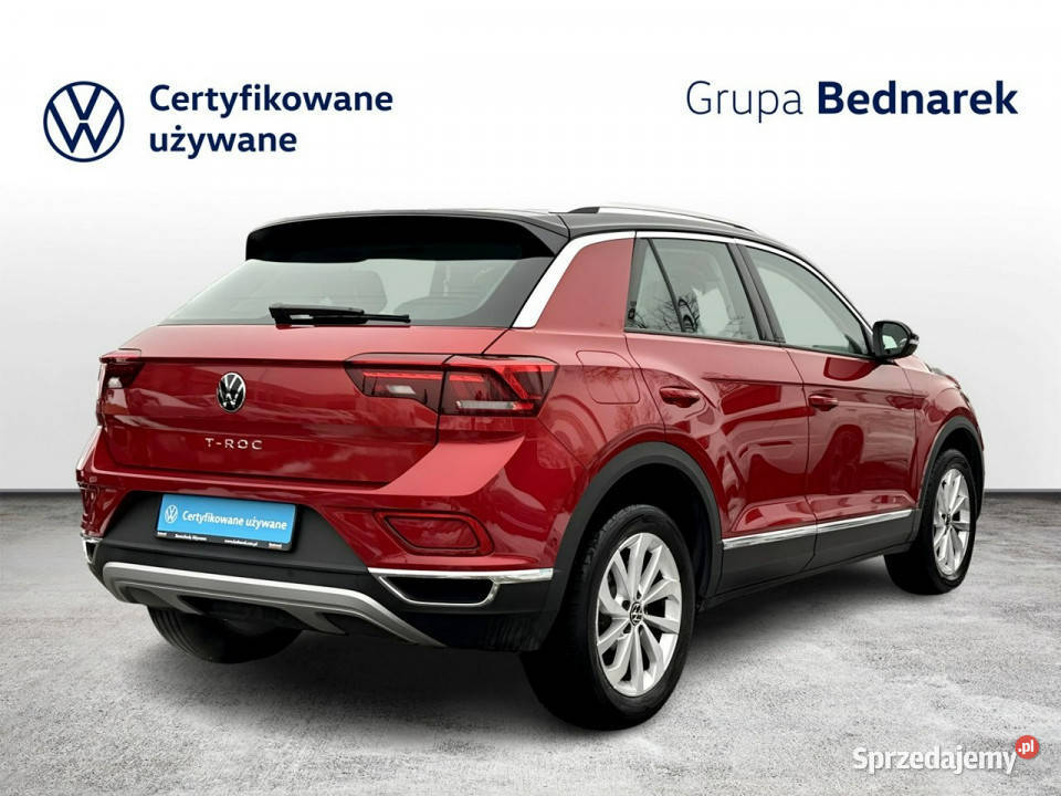 Volkswagen TRoc Bezwypadkowy Salon Polska Serwis łódzkie Łódź