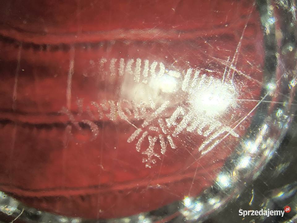 Kryształowe popielniczki Rosenthal