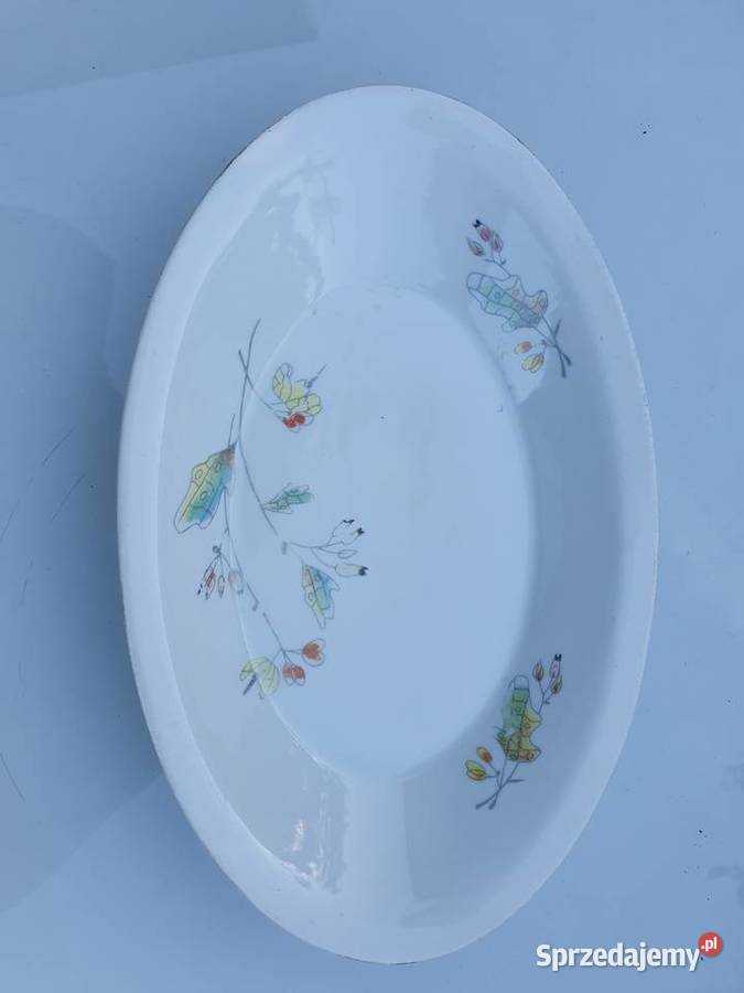 Chodzież niewielki półmisek z lat 60 Myszków