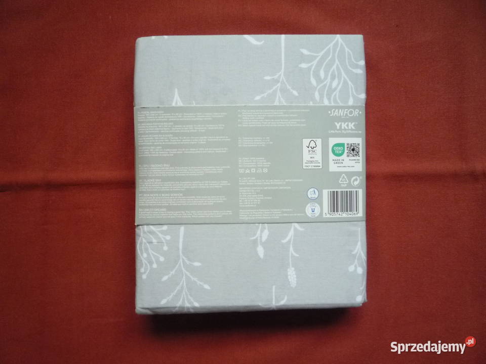 Smukee Nowa Szara pościel bawełniana 160x200 Szczecin