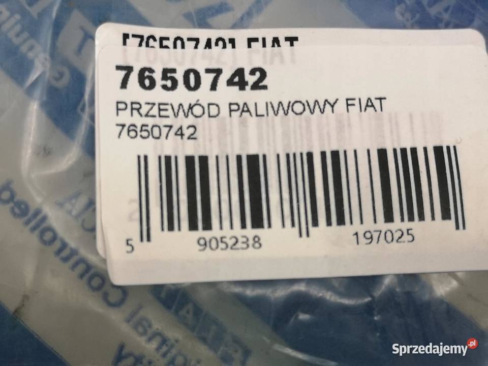 PRZEWÓD PALIWOWY FIAT TIPO 19871993 NOWY