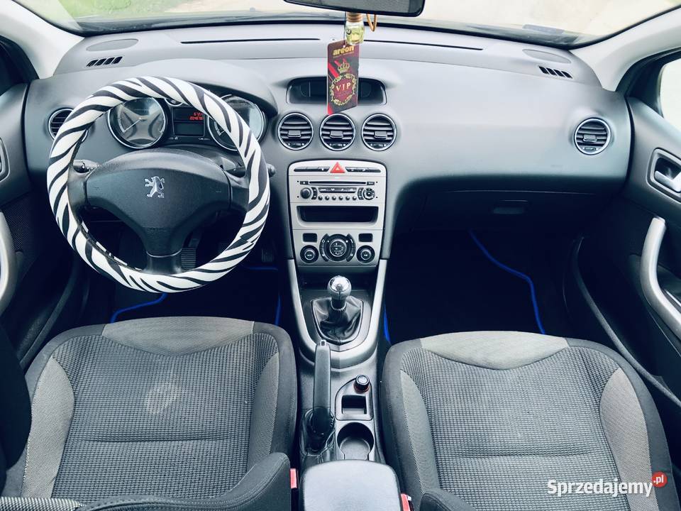Peugeot 308 16MPI 16V 120 CZARNY podkarpackie Przeworsk
