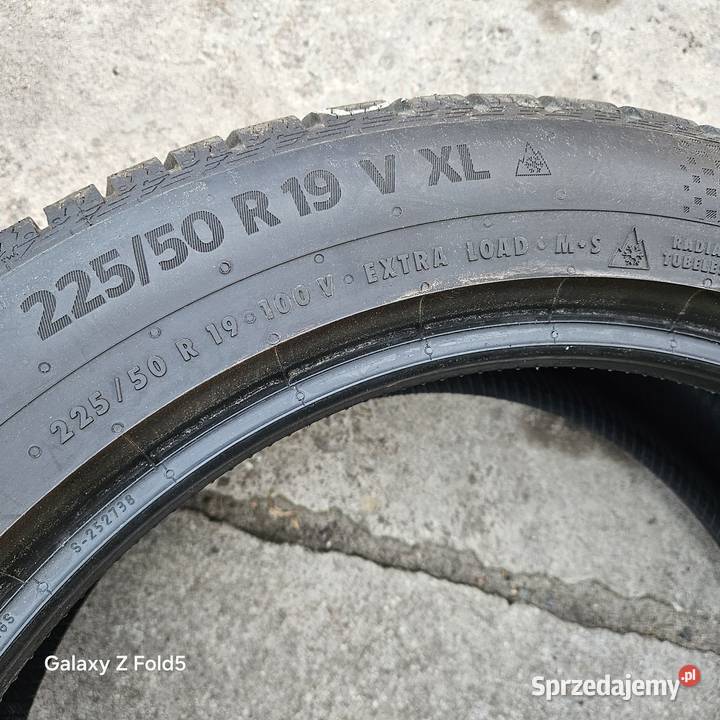 Opony zimowe 2255019 100V XL Continental 2024r Kraków