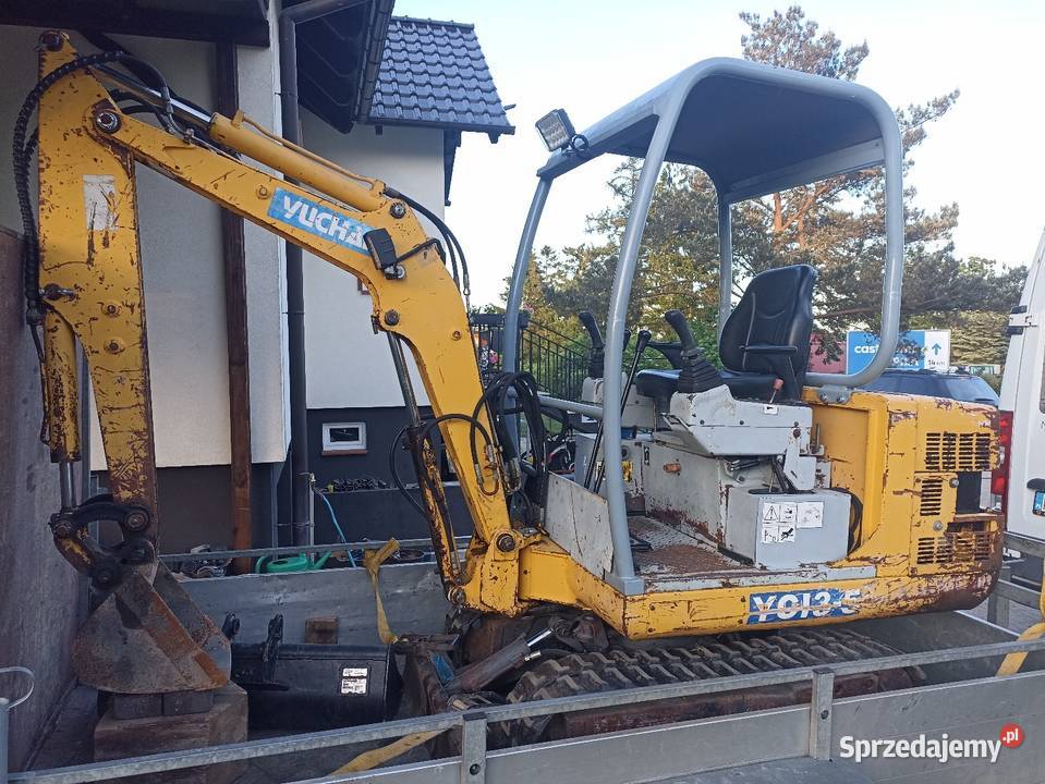 Minikoparka Yuchai YC135 wielkopolskie