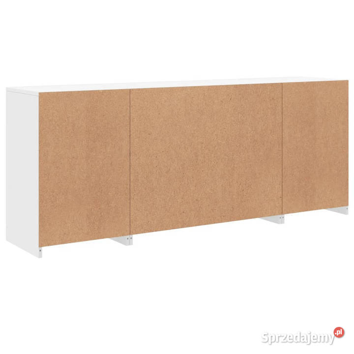 Szafka z oświetleniem LED biała 163x37x67 mazowieckie Warszawa