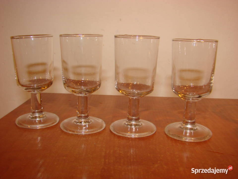 kieliszki barowe PRL Pruszcz Gdański