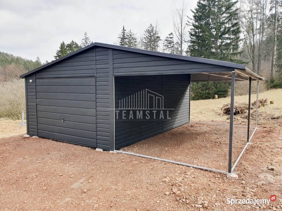 Garaż Blaszany 4x6 wiata 35x6 Brama uchylna dach 22m2 mazowieckie Radom sprzedam