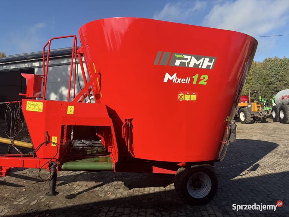 Wóz paszowy RMH Mixell 12 paszowóz 12m3 Myszyniec