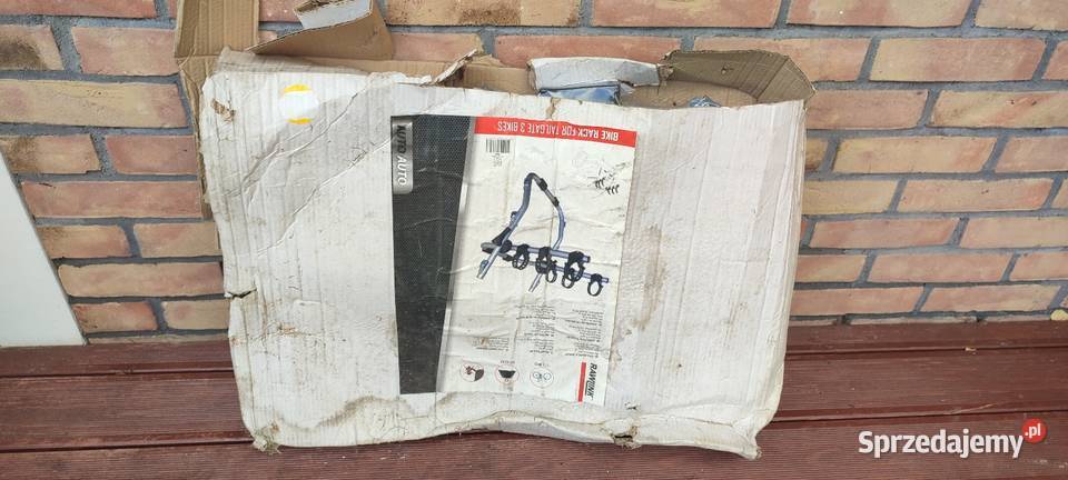 Bagażnik samochodowy na rowery nowy nadal Szczytno