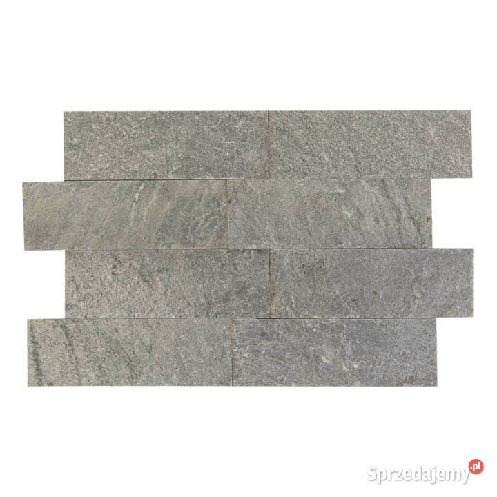 Płytki Kwarcyt Silver Grey naturalny 10x30x0813 Kraków
