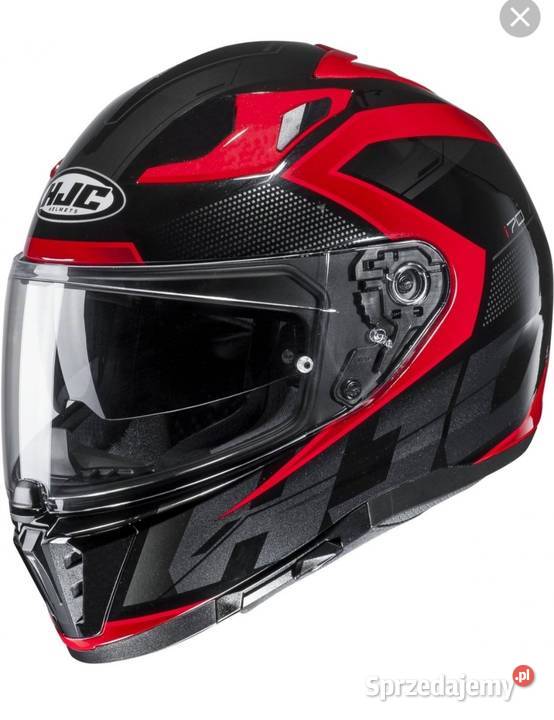 Kask hjc i70 czerwone malowanie Części Dąbrowa Tarnowska