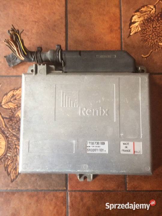 KOMPUTER RENAULT 21 RENIX 7700738169 H0M Kutno