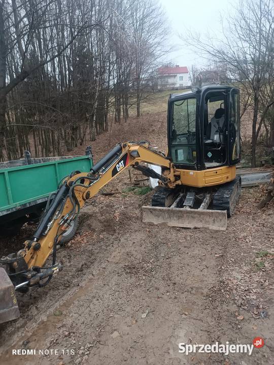Mini koparka car 303CR Gąsiennice podkarpackie Strzyżów
