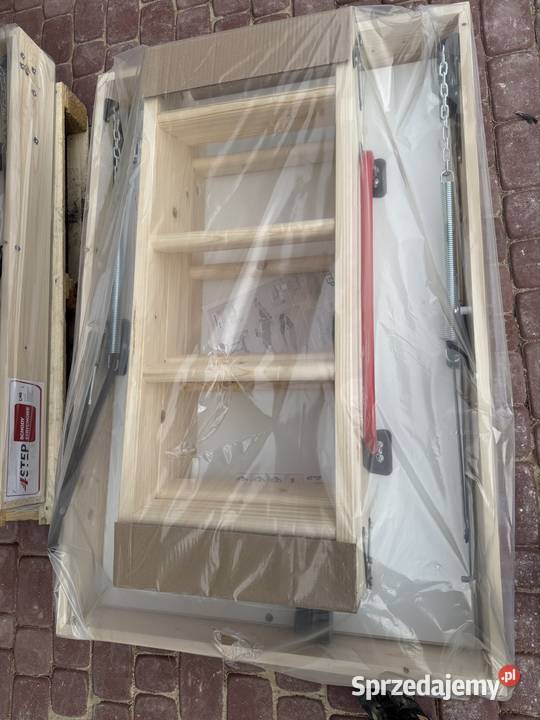 Schody strychowe ocieplane grubość 46 mm